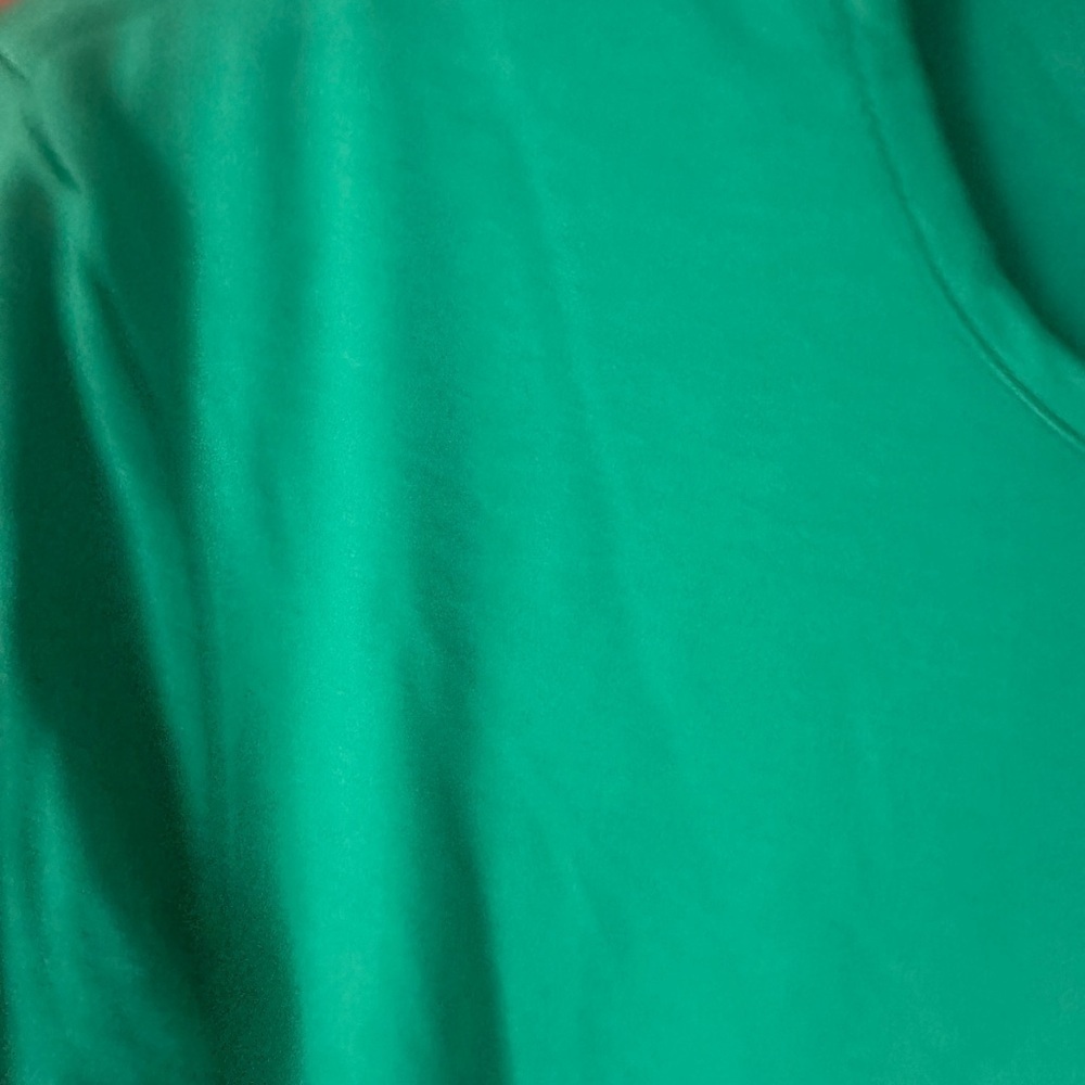 NWT J. Jill Active Green Shirttail Tee SZ LT - Picture 3 of 10